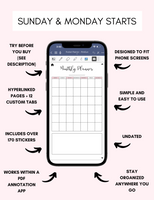 Mega Digital Phone Planner Bundle