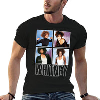 Whitney Houston - Grid  Stretchy T-Shirt