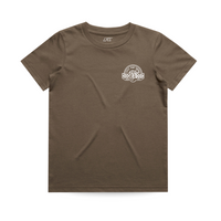 TIL DEATH DO WE RIDE TEE - BROWN