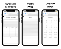 Digital Travel Phone Planner Neutral