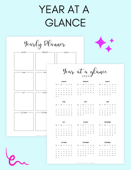 Year At A Glance
