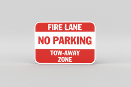 Fire Lane No Parking Sign