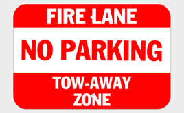 Fire Lane No Parking
