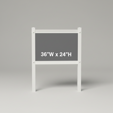 36W x 24H Sign Frame