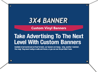 3ftx4ft Custom Size Banners