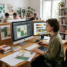 8.5 x 11 Brochures Design