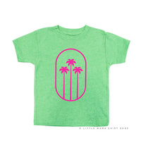 3 Palm Trees in Oval - Child Tee