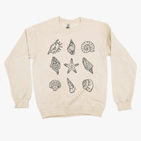 3x3 Seashells - BASIC Fleece