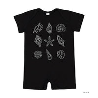 3x3 Seashells - Shorts Romper