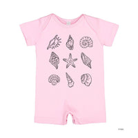 3x3 Seashells - Shorts Romper