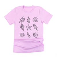 3x3 Seashells - Unisex Tee