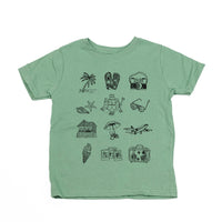 3x4 Vacay Things - Child Tee