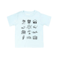 3x4 Vacay Things - Child Tee