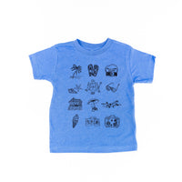 3x4 Vacay Things - Child Tee