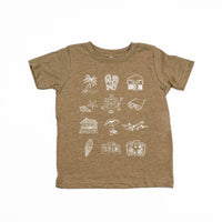 3x4 Vacay Things - Child Tee