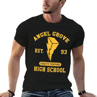 Power Rangers Angel Grove High School Gold Collegiate  Moisture-wicking T-Shirt