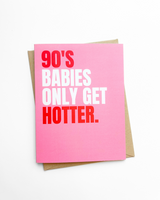 Funny Millennial Birthday Card for 90s Babies 30th Birthday