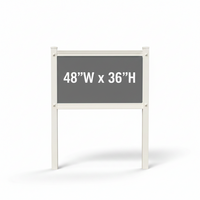 48W x 36H Sign Frame