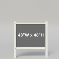 48W x 48H Sign Frame