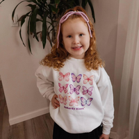 Butterfly Kisses - Child Sweater