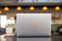 Radiant Cancer Treatment Radiation Vinyl Sticker
