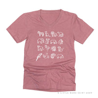 4x4 ZOO ANIMALS ﻿- Unisex Tee