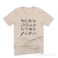 4x4 ZOO ANIMALS ﻿- Unisex Tee