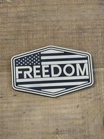Freedom PVC Hexagon Patches
