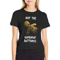Shrek Gingerbread Man Not The Gumdrop Buttons  Breathable T-Shirt