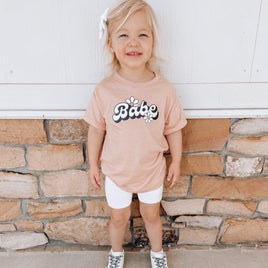 DAISY - BABE - w/ Full Daisy on Back - Child Tee