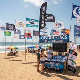 Custom Nylon Flags
