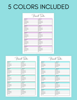 Password Tracker