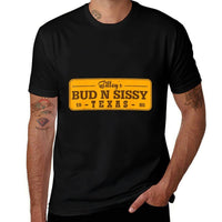 Country Love Gilleys Bud N Sissy Texas Cowboy Gift  Cotton T-Shirt