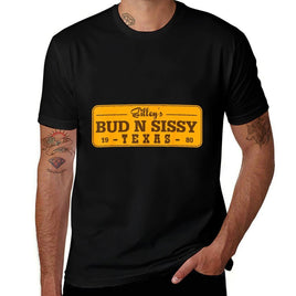 Country Love Gilleys Bud N Sissy Texas Cowboy Gift  Cotton T-Shirt