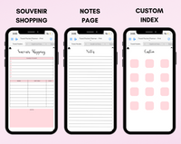 Digital Travel Phone Planner Bundle