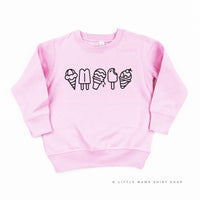 5 ACROSS ICE CREAM - Child Sweater