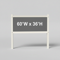 60W x 36H Sign Frame