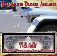 Airplane skin OM fender vent for the JL or JT 2018 or newer 197