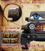 Zombie Jl and Gladiator Turn signal decal. 64