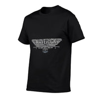 Top Gun Maverick Plane Logo  High-quality Stitching T-Shirt