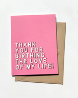 Thank You For Birthing My Love Mother in Law Mother's Day