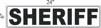 SHERIFF MAGNETIC SIGN 24X6"