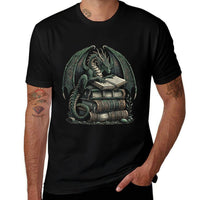 Bookworm Dragons Reading Book  Affordable Price T-Shirt