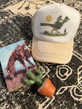 Cowgirl Roadrunner Trucker Hat