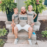 Rad Dad(one line) + Rad Like Dad - Set of 2 Shirts