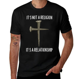 It’s Not A Religion, Its A Personal Relationship Cross  Odor-resistant T-Shirt