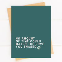 SYMPAWTHY™ Sweet Pet Sympathy Card for Pet Loss Pet Parent Grief Card