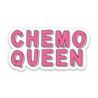 Chemo Queen Vinyl Sticker