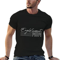 Womens Eagle Scout Mom  Heathered Texture T-Shirt