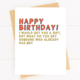 Cat Birthday Card - Pet Parent Greeting Card